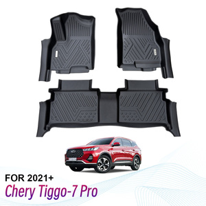 Alfombrillas 5D y Revestimientos de Carga para Maletero de Coche a Medida de Fábrica para Accesorios Chery Tiggo 7 Pro 2021 - Product Image 1