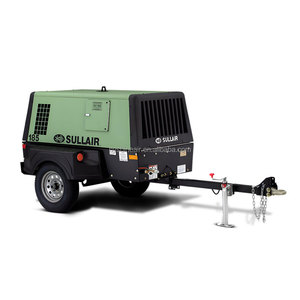 סולאיר 185 cfm מנוע דיזל נייד מדחס בנייה כרייה קידוח קידוח 7bar/100psi 185cfm/5.2m ³/5.2m ³/min - Product Image 1