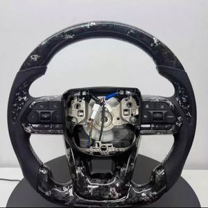 Volant de direction en fibre de carbone forgé sur mesure, accessoires de voiture adaptés à <span class=keywords><strong>Toyota</strong></span> Hilux Revo Fortuner 2011-2018 Innova <span class=keywords><strong>GR</strong></span> <span class=keywords><strong>Sport</strong></span> - Product Image 6