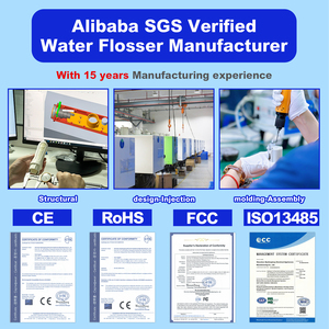H2ofloss 2025 Irrigateur Buccal Portable le Plus Vendu Nettoyeur de Dents <span class=keywords><strong>Sans</strong></span> <span class=keywords><strong>Fil</strong></span> 300 ML 5 Modes Étanche <span class=keywords><strong>Hydropulseur</strong></span> <span class=keywords><strong>Dentaire</strong></span> - Product Image 4