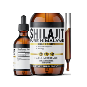 Vente en gros OEM/ODM sous marque privée – Liquide oral naturel de Shilajit purifié de l'Himalaya pour le soutien immunitaire des adultes - Product Image 1