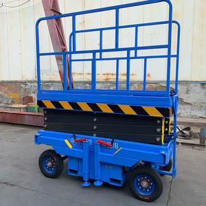 Plataforma Elevadora de Tijera <span class=keywords><strong>Genie</strong></span> GS-2669, Máquina Elevadora de Tijera Móvil Autopropulsada Hidráulica para Hoteles - Product Image 3