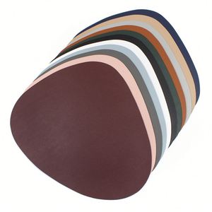 Wipeable Pu Leather Place Household Mats <b>for</b> Kitchen Dining <b>Table</b> Non-Slip Easy Clean <b>Placemat</b> - Product Image 2