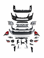 Kit carrosserie plastique à visser 1:1 pour lifting GX460 2010-2017, style 2020 |   Conversion complète de la calandre du pare-chocs avant