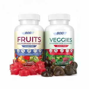 OEM/ODM, nouveauté, bonbons aux fruits et légumes pour la santé, regain d'énergie naturelle, bonbons gommeux sans GOM, bonbons gommeux pratiques et faciles