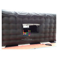 Tente de fête gonflable pour discothèque avec lumières, grande tente d'équipement de divertissement extérieur pour location de fêtes