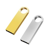 Gadget Promocional de Regalo, Memoria USB Metálica de 8GB 16GB 32GB 64GB, Pendrive con Logotipo Personalizado