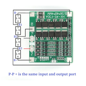 BMS 4S 3,2 В 3,7 В 30A LiFePO4 / Li-Battery Защитная плата 12,8 В 14,4 В 18650 32650 батарейные блоки с балансом - Product Image 6