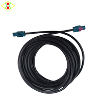 Câble adaptateur LVDS 4 broches, câble blindé 4 cœurs, connecteur femelle-femelle, 7 m pour écrans de transmission automobile, audio de voiture