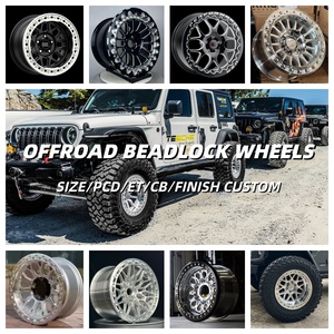 Cerchi Concavi Forgiati Deep Dish per RAM 1500 Silverado Bronco 4WD Pickup, Cerchi in Lega Monoblocco Lavorati CNC 18 20 22 <span class=keywords><strong>24</strong></span> - Product Image 6