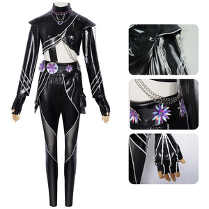Disfraz De Bruja Para Niña – Vestido Morado Con Luces LED, Sombrero, Varita Y Bolsa De Caramelos