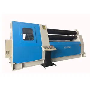 W12 16*3000 Hydraulic Carbon Steel Rolling Machine 4 Rollers for Advertising Company with Durable Metal Processing