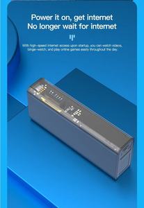 พาวเวอร์แบงค์พกพา 8000mAh พร้อม WiFi 6 2.4G 5.8G ช่องใส่ซิมการ์ด Type-C สำหรับใช้งานกลางแจ้ง รองรับ VoIP QoS WEP/WPA2-Enterprise/WPA3 Firewall - Product Image 5