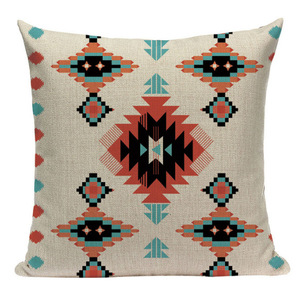2025 Tribal <strong>Aztec</strong> Ethnic Stripe Geometry Chevron Retro Print Bohemian Hotel Bar Home Decorative <strong>Cushion</strong> Case Throw Pillow Covers - Product Image 1
