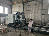 Máquina de equilibrio dinámico, Unidad de articulación Universal de tamaño Extra grande de YYW-20000, máquina de prueba de equilibrio de Rotor de hélice marina