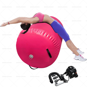 Roller <b>Inflatable</b> Tumbling Mat With Pump Tumble Track Gymnastic Equipment Exercise Mats Air Track Roller <b>Inflatable</b> Tumbling Mat - Product Image 2
