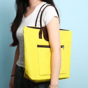 Sac à bandoulière recyclable écologique avec logo personnalisé Fourre-tout à cordon de serrage pliable de plus grande capacité Conception de dessin animé étanche - Product Image 6