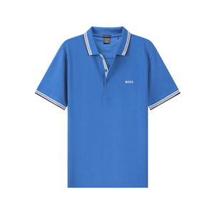 Nouveau polo et <span class=keywords><strong>t</strong></span>-<span class=keywords><strong>shirt</strong></span> de sport pour homme en coton lourd, vêtements polyvalents décontractés et professionnels de haute qualité - Product Image 2