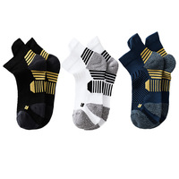 Nouvelles chaussettes de sport en tricot avec coussinets pour la course à pied et les activités de plein air, écologiques