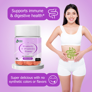 Oem Odm Prebiotic Probiotics Gummies Total Carbohydrate or Flavors Promotes Gut Health Supports Immune Digestive Absorption - Product Image 3