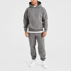 Wholesale OEM Custom Heavy Duty Loose Fit Hoodie Dropped Shoulder Casual Style <b>Men's</b> <b>Pullover</b> Hoodie Cotton 3D Embroidery Fleece - Product Image 3