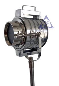 Hollywood hải lý Spotlight với tripod đứng Đèn <span class=keywords><strong>Chrome</strong></span> kết thúc trang trí nội thất ánh sáng tại chỗ với máy ảnh LED Spotlight - Product Image 2