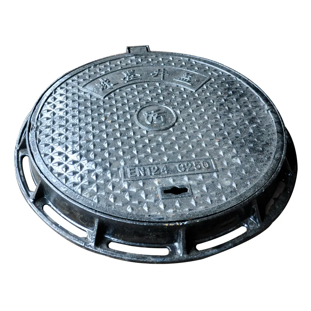 China Odai foundry high quality ductile iron manhole cover