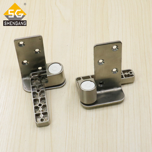 Engsel Pivot Eropa <span class=keywords><strong>SUS304</strong></span> Baja Tahan Karat 40kg untuk Pintu Ayun Kayu Aluminium, Engsel Atas-Bawah, Penutupan Lembut, Dapat Disesuaikan - Product Image 2