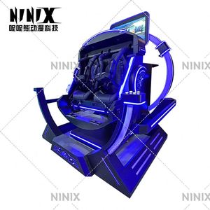 Simulador de Movimiento VR 9D de Dos Asientos, Máquina de Cine de Realidad Virtual, Silla Tipo Huevo de 360 Grados, Equipo de Juego de Entretenimiento, Experiencia VR - Product Image 5