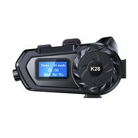 Headset Helm Motor Headphone Musik Sistem Komunikasi Audio Berkendara Peredam Kebisingan Jawab Otomatis Auriculares Para Casco