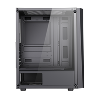Emplacements pour ordinateur de bureau gamer, nouveau modèle, modèle dernier cri de boîtier cool pour carte mère ARGB strip, structure ATX