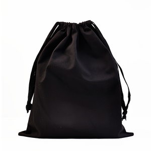 Tái Chế Hữu Cơ Muslin Vải Vải Dây Kéo Túi Bụi Với Logo Khuyến Mãi Vải Bông Dây Kéo Túi - Product Image 4