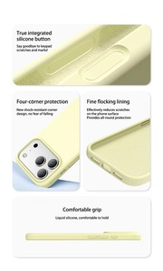 <span class=keywords><strong>Cover</strong></span> Magnetica di Alta Qualità in Silicone Liquido per iPhone 17 Pro Max, Custodia Antiurto in Silicone per iPhone 17 Air - Product Image 4