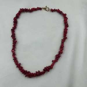 <span class=keywords><strong>Collana</strong></span> alla Moda da 24 Pollici (<span class=keywords><strong>60</strong></span> <span class=keywords><strong>cm</strong></span>) con Quarzo Rosa, Corallo Rosso e Pietre Naturali, Chiusura in Acciaio Inossidabile Placcato Oro 18K - Product Image 6