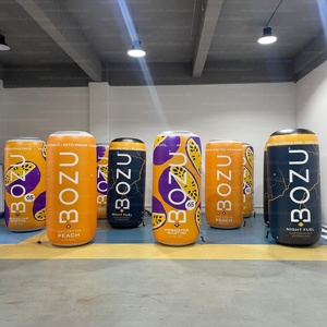 Modelo de Lata Inflable Gigante Personalizada de 2 m <span class=keywords><strong>con</strong></span> Luz LED, Botella de <span class=keywords><strong>Bebidas</strong></span> Inflable, Globo de PVC Hermético para Promoción de Ventas - Product Image 6