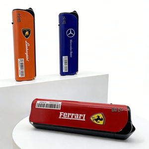 Encendedor de <span class=keywords><strong>Gas</strong></span> Metálico Recargable Moderno, Resistente al Viento, para Fumar Cigarros, Campamento, Fiestas, Uso en Exteriores, Ecológico y Duradero - Product Image 3