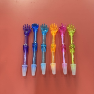 Pubblicità creativa penna a sfera 1.0mm Design con scheletro osseo trasparente bombola per bambini - Product Image 3