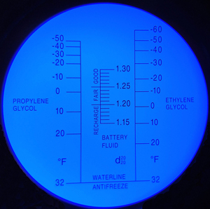 New alta qualidade Bom preço Hand-held Portátil Bateria de Ácido Anticongelante refratômetro refrigerante anticongelante carro Líquido de Limpeza - Product Image 2