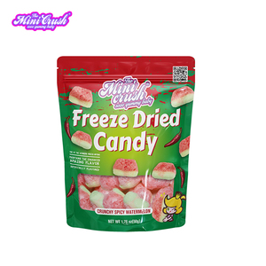 Caramelos de goma liofilizados directos de fábrica, crujiente dulce inflado deshidratado con sabores de sandía, ingredientes ácidos afrutados - Product Image 3