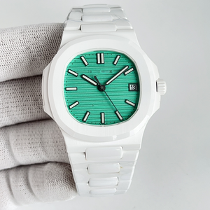 Pateks Montre automatique mécanique pour homme avec cadran lumineux, cristal saphir, bracelet en cuir, boîtier en métal, haute qualité, luxe, Philippe - Product Image 2