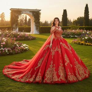 slim fit dress slacks Floor Length Sweetheart Long Red Mermaid Prom Dresses 2025- Bridelily main image 1