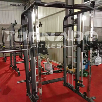 Tornado Fitness tout-en-un Machine de musculation à domicile Machine de support d'alimentation commerciale câble Smith multi-fonction Squat Rack acier