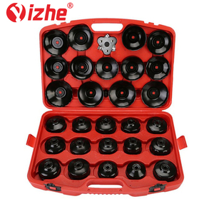 Nhà Máy Trực Tiếp Tự Động Công Cụ Sửa Chữa 30Pcs Cup Loại Lọc Dầu Cờ Lê Loại Bỏ Ổ Cắm Adapter Công Cụ Loại Bỏ Kit - Product Image 6