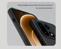 Étui de téléphone magnétique Nillkin Super Frosted Shield Pro pour OnePlus 13 / 15, coque arrière rigide en PC mat avec cadre souple antichoc