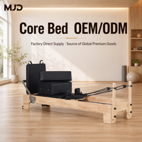 MJD W15 Pilates Reformer Direct Usine - Lit de Pilates Professionnel en Bois avec Personnalisation Gratuite du Logo