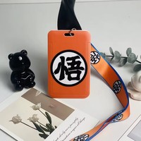 Meilleure vente Dragon Ball lanière Anime Pokmoned Mobile lanière carte couverture Bus carte étudiant carte couverture exposition travail Badge