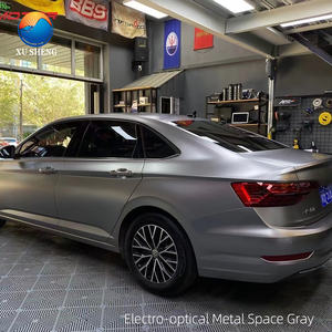 Autocollant de véhicule en vinyle chromé satiné mat de meilleure qualité avec matériau extensible pour voitures - Product Image 6