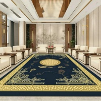 Tapis en laine fait main de luxe sur mesure, tapis tuftés à la main, usine de tapis, chambres d'hôtel, salles de banquet