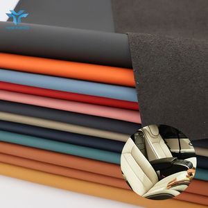 Hidroliz direnci 5 yıl araba koltuğu, döşeme ve deniz kapalı için toptan mikro fiber deri PU deri malzeme - Product Image 2