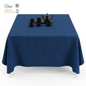 Mantel Jacquard Borgoña de 108 Pulgadas al por Mayor, Impermeable, de Poliéster Ecológico, Personalizable para Bodas y Fiestas - Product Image 1